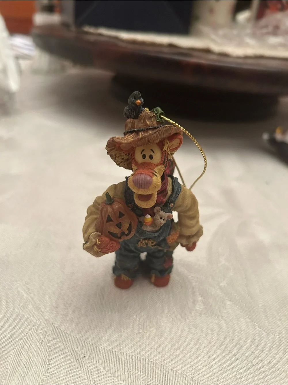 Vintage tiger Halloween Disney Boyd’s bears Christmas ornament